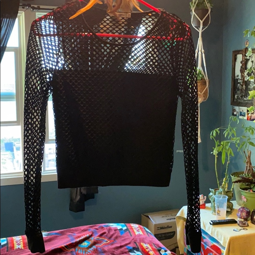 Fish net shirt